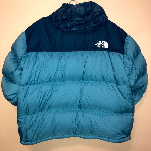 PRICE FIRM North Face Mens XXL Retro Vintage Nuptse 700 Down Puffer Jacket Coat - Picture 3 of 15